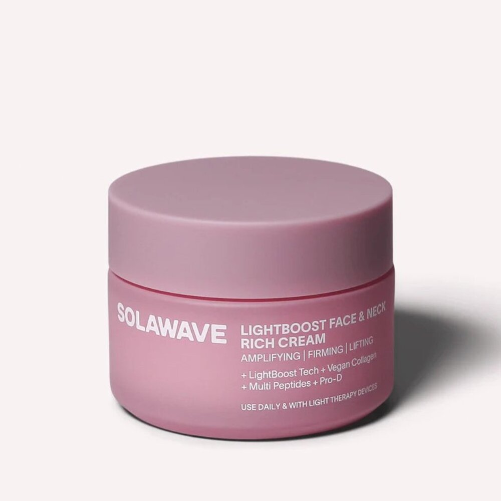 NWT Solawave Light Therapy Boosting Face & Neck Cream